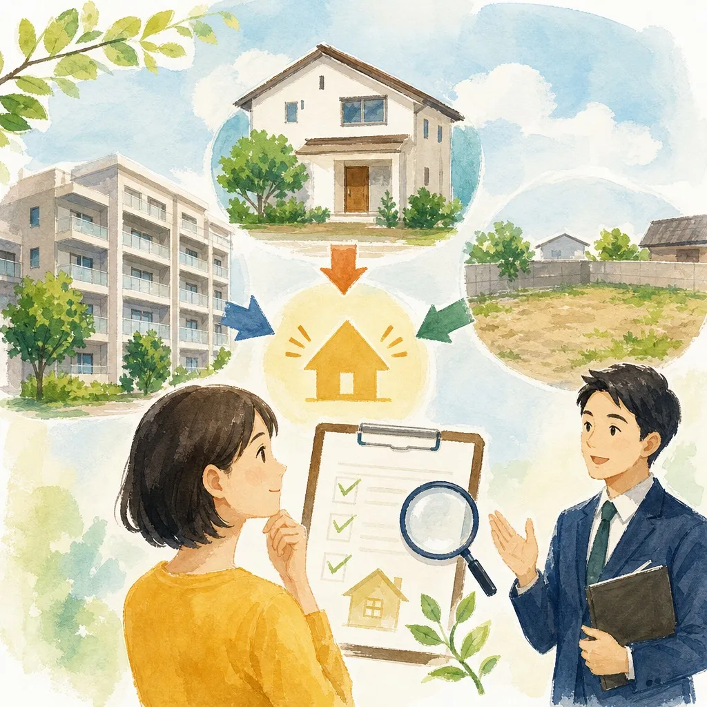 家・マンション・土地売却と無料査定の見方